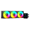 PCBuilder BLIZZARD FREEZE 360mm AIO ARGB Liquid CPU Cooler – Black