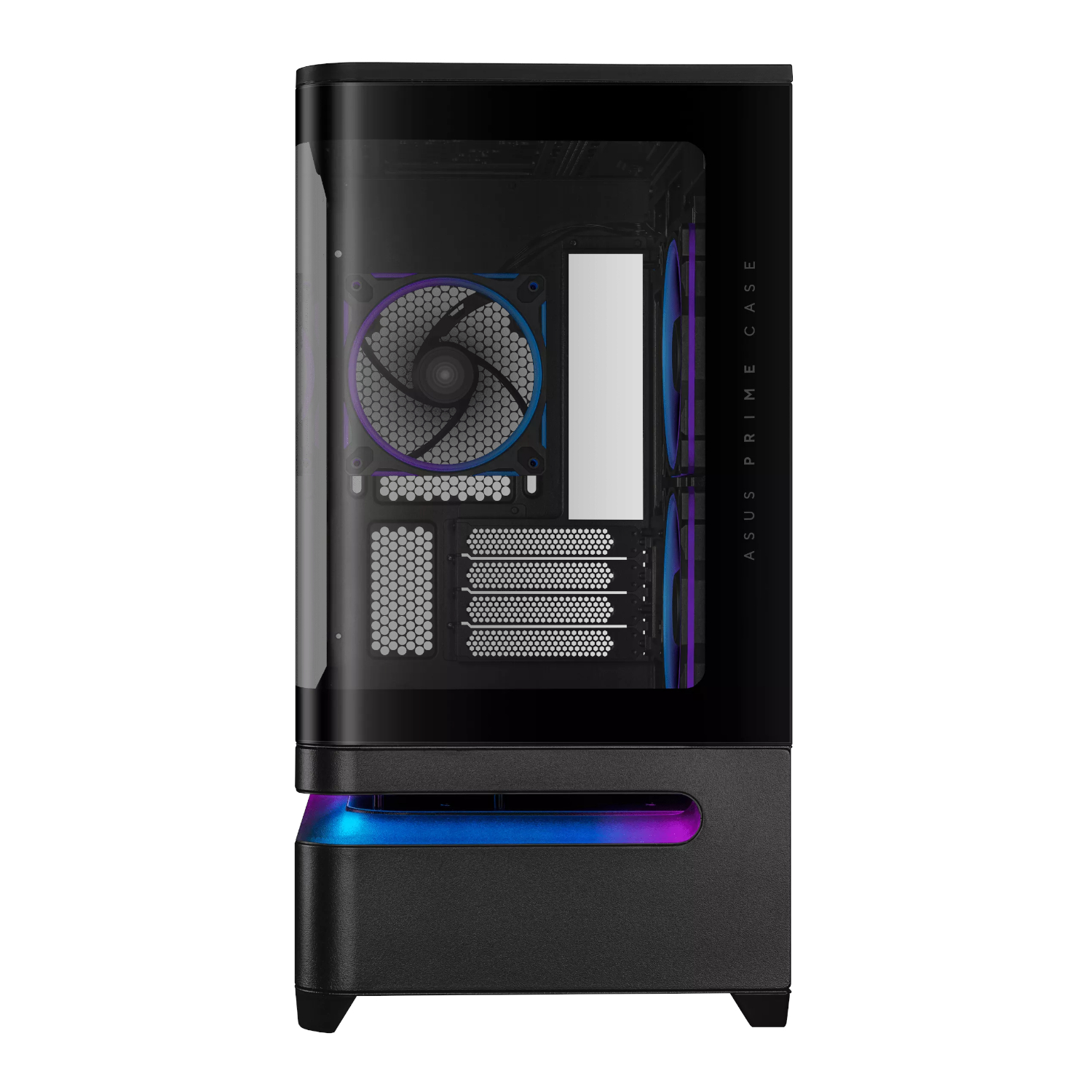 Asus Prime AP202 ARGB Curved Tempered Glass Micro-ATX Chassis - Image 2