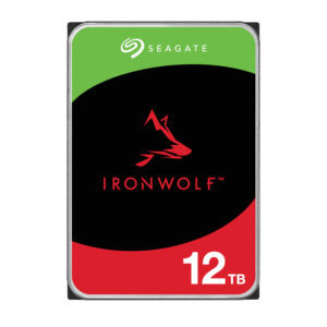 12TB Seagate Ironwolf 256MB 7200 RPM 3.5″ SATA NAS HDD