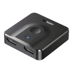 UGREEN CM217-50966 2-in-1 Bi-Directional 4K HDMI Switcher – Black