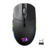 Redragon M719 Pro INVADER 10000DPI 2.4GHz Wireless Gaming Mouse – Black