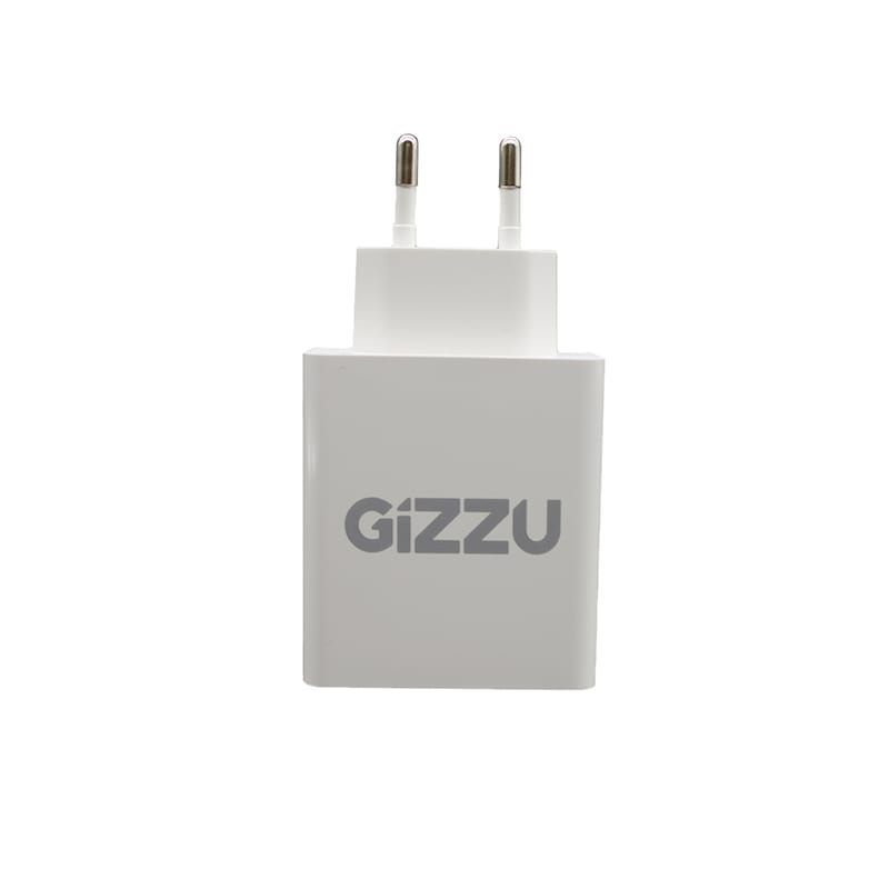 GIZZU Wall Charger Type C 36W PD QC3.0 18W - White - Image 2