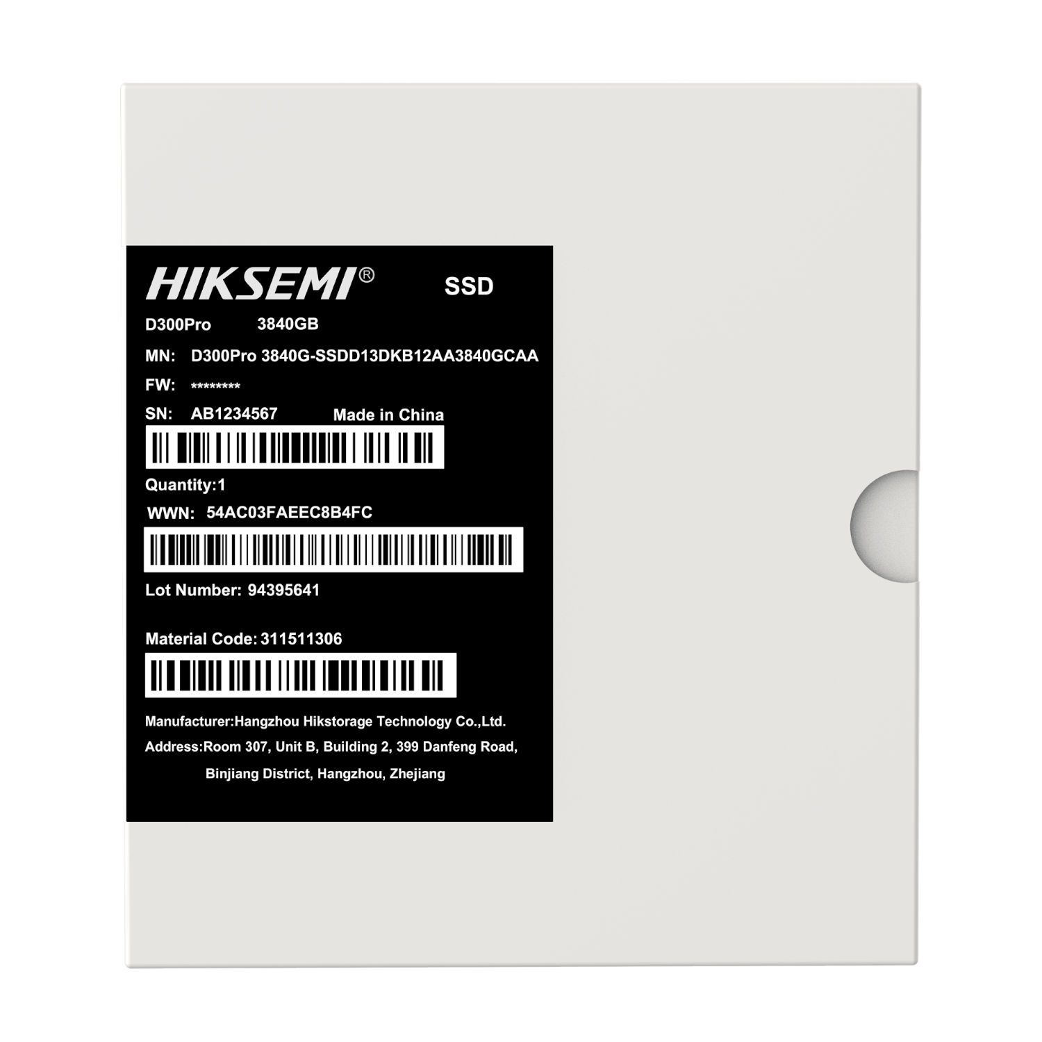 4TB Hiksemi D300 PRO Tantalum Capacitor SATA III Enterprise SSD - Image 4