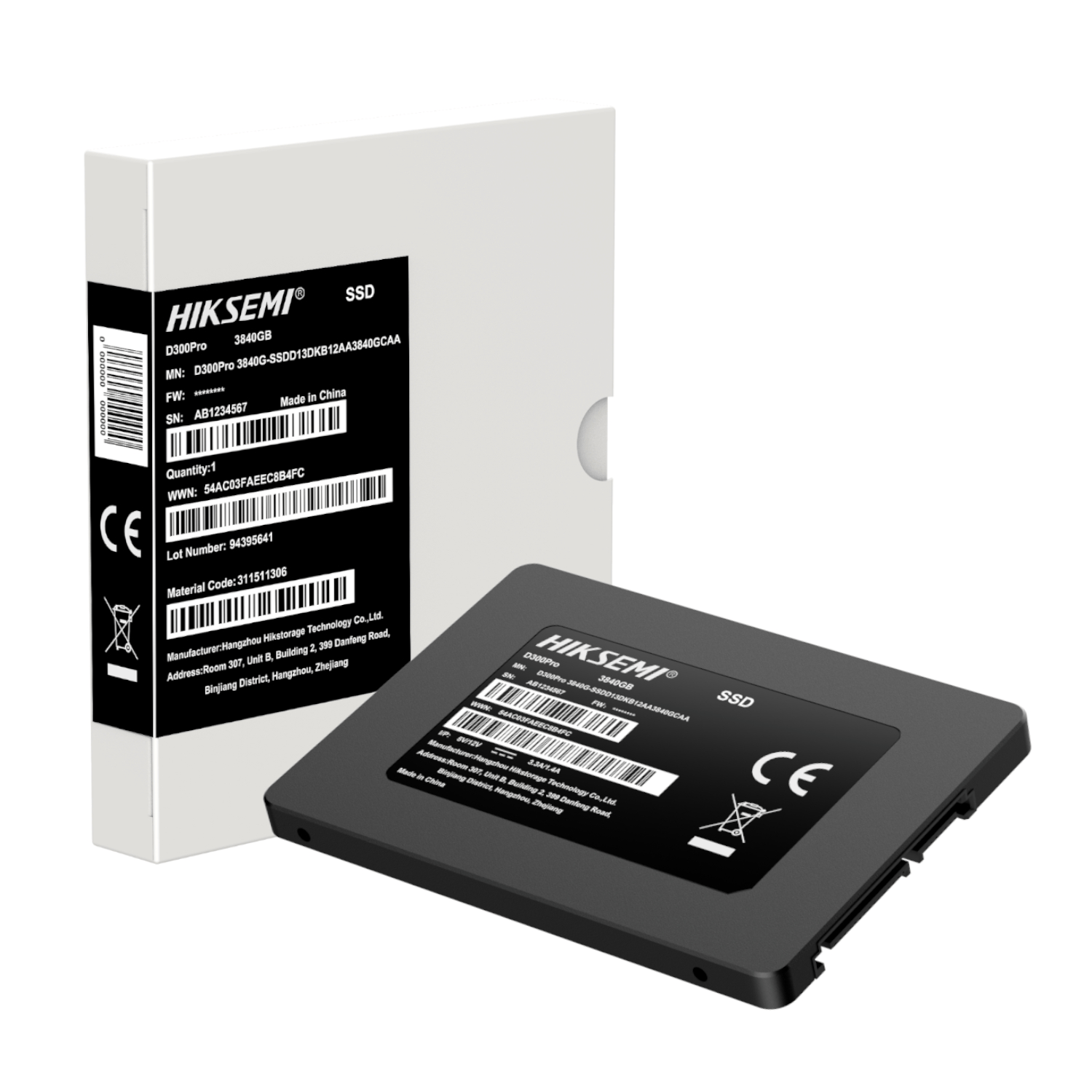 4TB Hiksemi D300 PRO Tantalum Capacitor SATA III Enterprise SSD - Image 5
