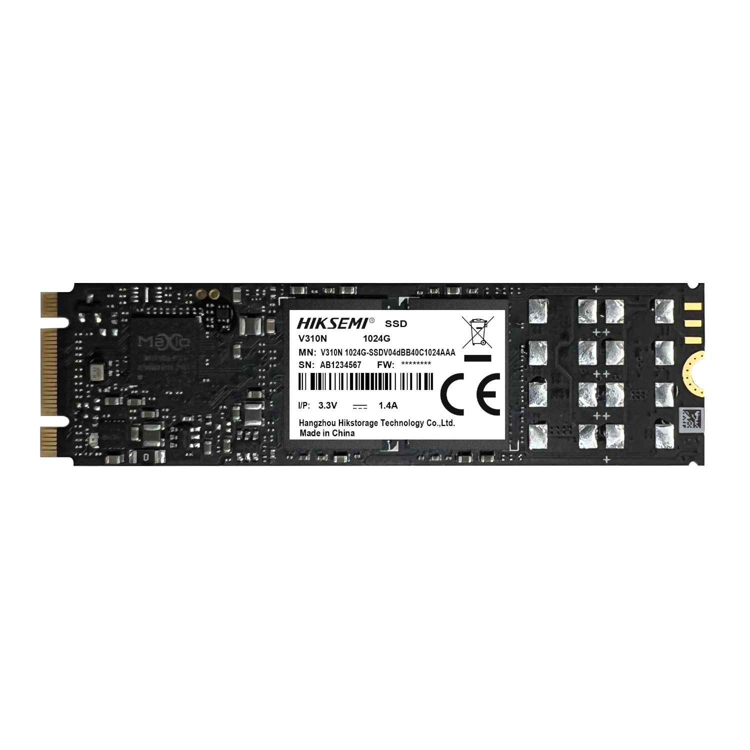1TB Hiksemi V310N M.2 SATA Surveillance SSD