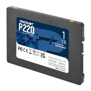 1TB Patriot P220 2.5″ SSD