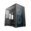 DeepCool CG590 Mesh 2F ATX ARGB Gaming Chassis – Black