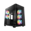 DeepCool CG590U 5F ATX ARGB Gaming Chassis – Black