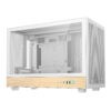 DeepCool CH260 Wood mATX Gaming Chassis White
