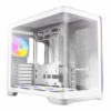 Antec C5 CURVED ARGB ATX | Micro-ATX | ITX ARGB Dual Chamber Mid-Tower Gaming Chassis – White