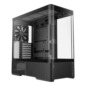 Antec C6 CURVED AIR ATX | Micro-ATX | ITX Mid-Tower Gaming Chassis – Black